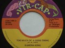 Funk Soul Fuzz RAMONA KING Too Much Of A Good Thing / Its You That I Want 45 MP3
