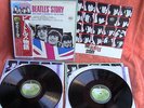 THE BEATLES' STORY APPLE BOOKLET EAS-77007-8 JAPAN 2 LP PRESSING MISTAKE ERROR