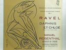 MANUEL ROSENTHAL - RAVEL daphnis & chloe VEGA orig LP EX+