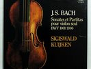 SIGISWALD KUIJKEN - BACH 6 sonatas & partitas for violin HARMONIA MUNDI 3xLPs NM