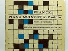 SXL 2278 WBg ED1 CLIFFORD CURZON - FRANCK piano quintet DECCA orig LP EX++