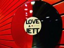 GUITAR WOLF: Love & Jett - Third Man Records Split Red/Black Colored Vinyl NEW
