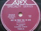 FRANKIE LYMON & TEENAGERS Why Do Fools Fall In Love Ex CANADA 1956 DOO WOP 78