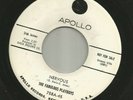 NORTHERN SOUL bw  DOOWOP- FABULOUS PLAYBOYS - NERVOUS  -HEAR -1961 DJ APOLLO
