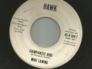 SPACE  ROCK bw NORTHERN SOUL POPCORN  MIKE LAWING- CHIMPANZEE RIDE -HEAR on HAWK