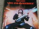 ThIn Lizzy Live And Dangerous 1978 Album Vinyl LP