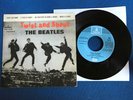 BEATLES SINGLE EP EMI ODEON SPAIN SPANISH RE EDICION LABEL AZUL CLARO