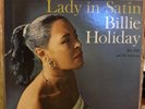 BILLIE HOLIDAY orig. LADY IN SATIN lp MONO COLUMBIA SIX-EYE PRESSING super nice