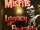 The MISFITS Legacy Of Brutality 1986 US LP 1st Pressing BLACK Opaque Vinyl