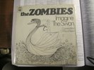 ZOMBIES - 45rpm AND Picture Sleeve - IMAGINE THE SWAN - VG+