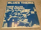 DAVIE ALLAN & THE ARROWS: Blues Theme LP T-5078 FUZZ GUITAR SURF BIKER PSYCH