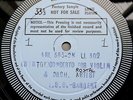 Bartok: Violin Concerto - Max Rostal **2x Single Sided Decca Test Pressings**