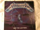 METALLICA Ride the Lightning ORIGINAL LP Elektra Records Meavy Metal