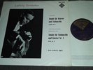 Telefunken BLE 14116 ed1 P/G Ludwig Hoelscher: Chopin Mendelssohn: Cello sonatas