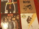 4 Stk. AC/DC  LP Schallplatte Metal HIGHWAY TO HELL, POWERAGE BACK IN High