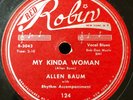 Allen Baum BUNN + Group 78 My Kinda Woman / Too Much Competition on Red Robin