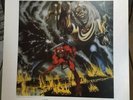 Iron Maiden Limited  Edt Number Of The Beast Print 174/1000 Derek Riggs Signed