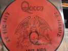 QUEEN LIVE AIDS - FAN CLUB ONLY, 1 OF 250  RED PICTURE DISC NM