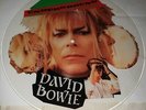 DAVID BOWIE Underground / Inst EMI EAP 216 Rare UNCUT SHAPE pic disc 1986