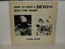 DEVO - How to Keep a Devotee Busy For Hours LP - LIVE in SAN FRANCISCO 78 DE4000