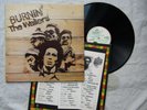 THE WAILERS lp BURNIN' island pink rim 9256 g/f + inner  plays fantastic A1/ B1