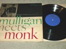Mulligan Meets Monk LP RIVERSIDE RLP1106 HOLLAND 1958 STEREO Thelonious Monk