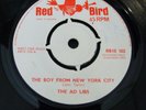 THE AD LIBS - THE BOY FROM NEW YORK CITY - 1964 RED BIRD RB10 102 UK SINGLE