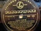 THE BEATLES PLEASE PLEASE ME MONO PARLOPHONE BROWN BLACK GOLD LP PMC1202 CLIP
