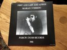 SISTERS OF MERCY.  FIRST AND LAST AND ALWAYS. RARE LIMITED EDITION SINGLE