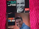 CHUBBY CHECKER 2 DISQUES VINYLES EP RARES TWENTY MILES ET DESAFINADO TBE 