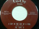 the TONY IV a Day In The Life Of A Fool  Shadow of Your Smile CO-OP pop 45 CT133
