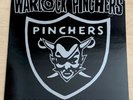 WARLOCK PINCHERS Deadly Kung Fu Action (1989) LP Boner Cutout PUNK w/ Sticker