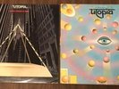 UTOPIA Oops  Wrong Planet And Self Title LPs 1977 VG Record (2x Signed By Band)