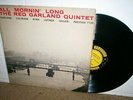 RED GARLAND QUINTET  All Mornin’ Long LP Original DEEP GROOVE RVG Prestige MONO