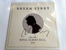 BRYAN FERRY - LIVE AT THE ROYAL ALBERT HALL 1974 ** SIGNED ** VINYL ALBUM