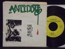 ANTIDOTE - THOU SHALT NOT KILL 7'' RARE 83 ORIG PRESS W/ INSERT NY/HC PUNK KBD