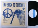 BEATLES Get Back To Toronto LP VG++ w/cover sheet SHRINK