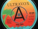 ULTRAVOX Quiet Men 7 INCH VINYL UK Island 1978 A-Label Promo B/W Cross Fade