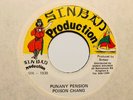 Poison Chang “Punany Pension” and “Version” SINBAD Records Reggae Import