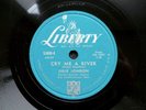 78 rpm Julie London - Cry Me A River - US Liberty