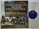 THELONIOUS MONK ORCHESTRA At Town Hall Riverside UK 1960 N/Mint Jazz LP