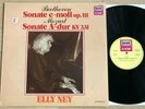 ELLY NEY piano sonatas MOZART BEETHOVEN 1stPress EUROPA STEREO MINT
