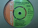 THE UNIQUES - CRIMSON AND CLOVER/WHAT A SITUATION - NU BEAT NB 034 - 1969 - UK