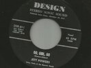 ROCKABILLY bw/ TEEN - JETT POWERS -  GO, GIRL, GO  - HEAR -1958 DESIGN