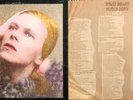 DAVID BOWIE HUNKY DORY LP RECORD vinyl rare AFL1-4623 RCA black label .