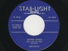 '58 Midwest Rockabilly KEN DAVIS Shook Shake/Echo Rock STAR-LIGHT M- HEAR BOTH