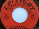 RICHARD CAITON Take A Hold Brother & Sister NEW ORLEANS CROSSOVER SOUL 45 *hear*