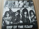 kiss - end of the road -  2 x lp- blue vinyl-test sleeve