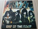 kiss - end of the road -  2 x lp- white red  vinyl-test colour-only 1 exists