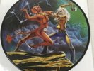IRON MAIDEN Run To The Hills Total Eclipse 1982 Original UK 45 Picture Disc